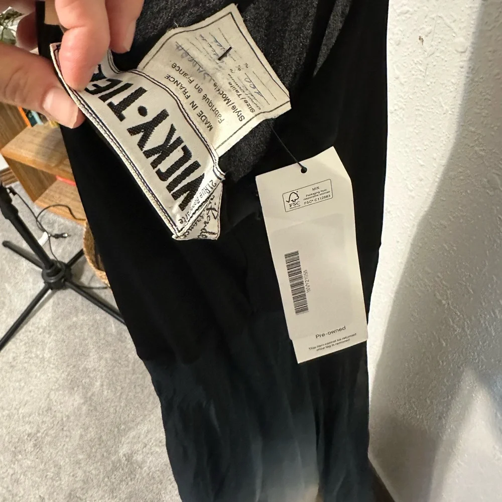 Vicky Tiel Ombre Silk Long Formal Dress - Picture 4 of 5